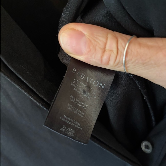 Babaton Aritzia Donnie Black Cap Sleeve Sleeveless Jumpsuit Boiler Utility Suit - Picture 3 of 17